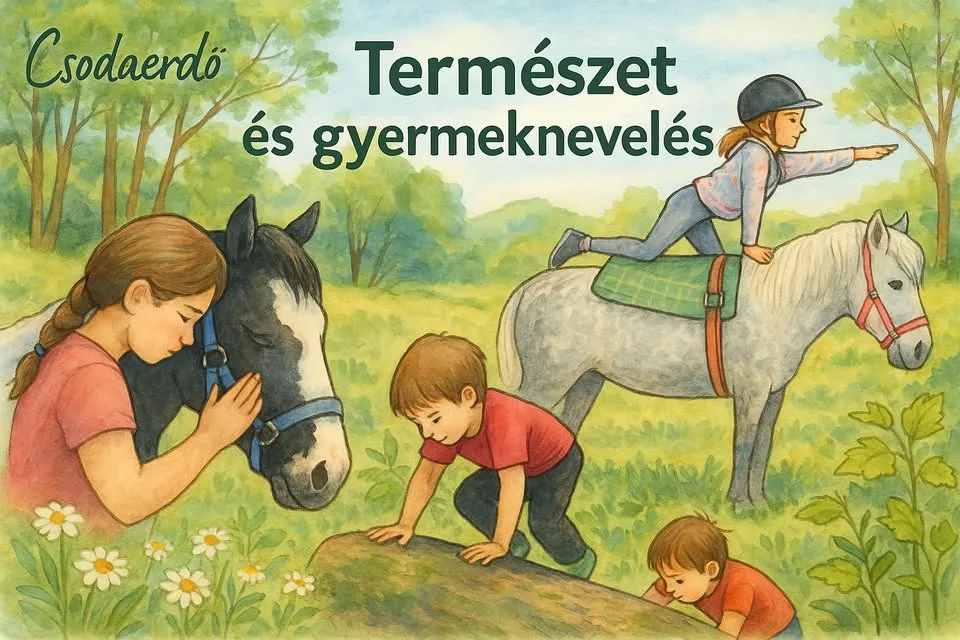 A természet és gyermeknevelés – lovas képességfejlesztés, lóasszisztált lélekhangoló és ESMT